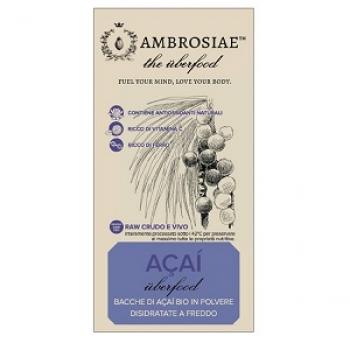 AMBROSIAE UBERFOOD BACCHE ACAI BIO POLVERE