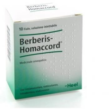 BERBERIS HOMACCORD 10 FIALE 1,1 ML HEEL