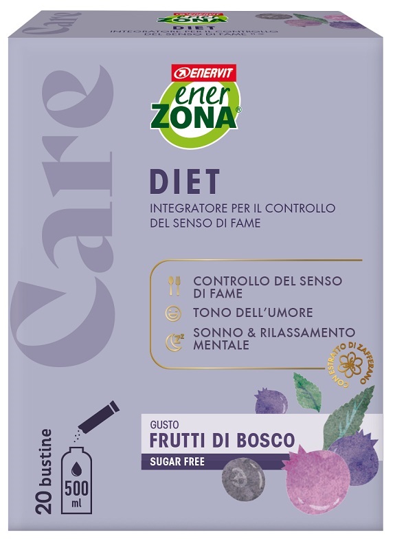 ENERZONA CARE DIET FRUTTI DI BOSCO 20 BUSTE