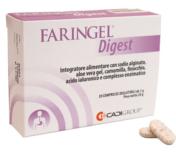 FARINGEL DIGEST 20 COMPRESSE
