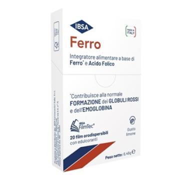 FERRO IBSA 20 FILM ORODISPERSIBILI