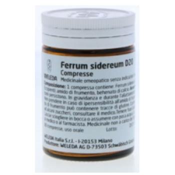 FERRUM SIDEREUM D20 80 COMPRESSE