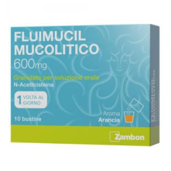 FLUIMUCIL 10 BUSTE 600 MG