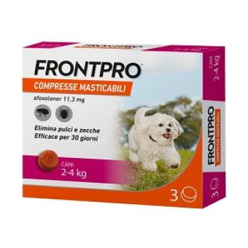 FRONTPRO 3 COMPRESSE 2 - 4 KG 11,3 MG