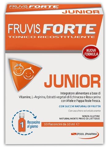FRUVIS FORTE JUNIOR 10 Flaconcini