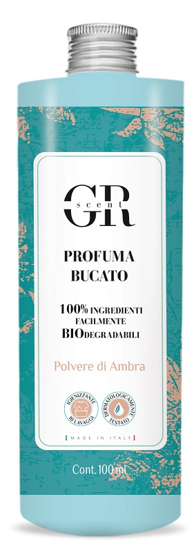 GR SCENT PROFUMO BUCATO BIO POLVERE AMBRA