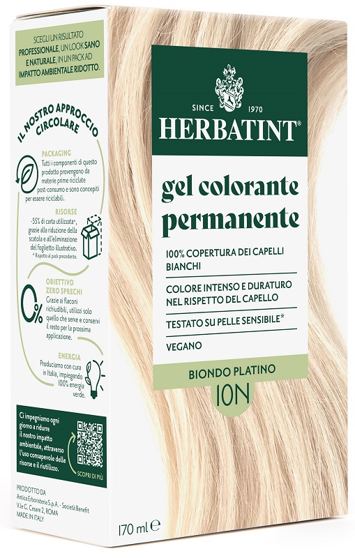 HERBATINT 10N BIONDO PLATINO 170 ML