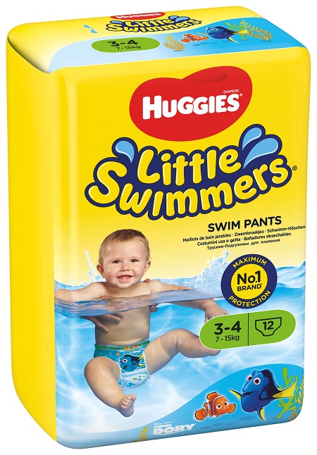 HUGGIES LITTLE SWIMMERS 12 pezzi