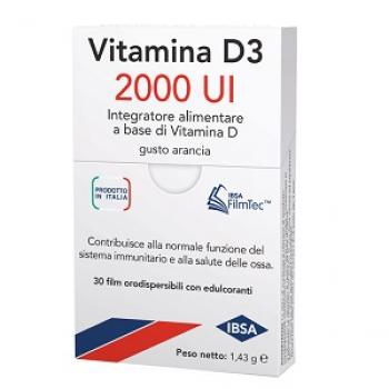 IBSA VITAMINA D3 2000 UI 30 FILM ORODISPERSIBILI