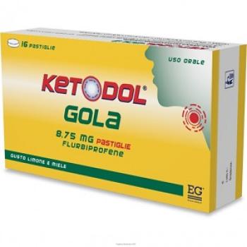 KETODOL GOLA 16 PASTIGLIE 8,75 MG LIMONE MELE