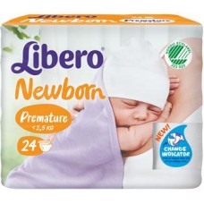 LIBERO NEWBORN PREMATURO 24PZ