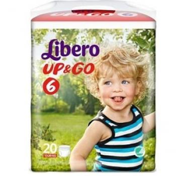 LIBERO UP&GO PANNOLINI 6 20 PEZZI