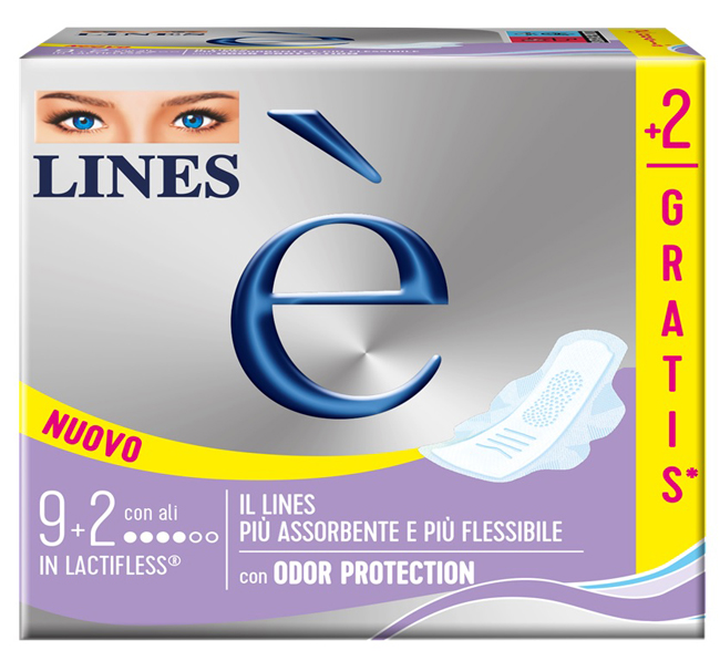 LINES E' ALI CP 9 + 2 PEZZI