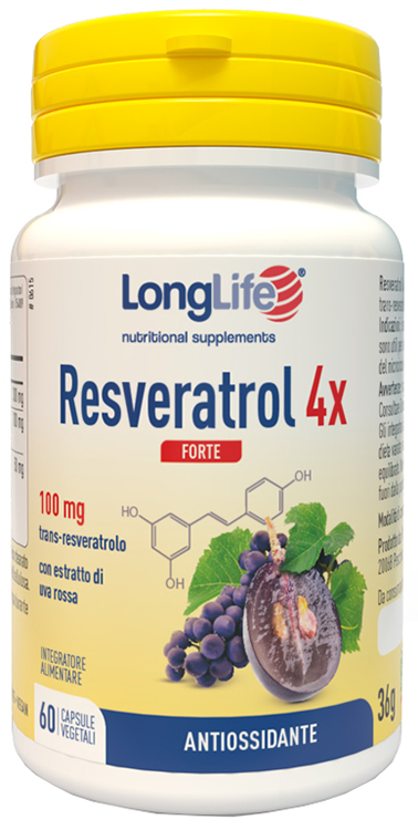 LONGLIFE RESVERATROL 4X 60 CAPSULE