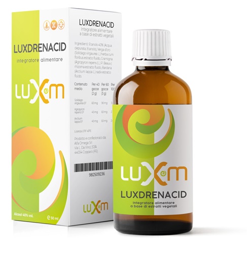 LUXDRENACID GOCCE 50 ML