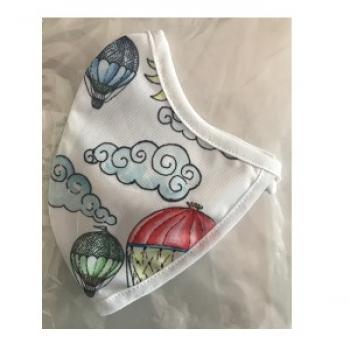 MASCHERINA BAMBINI LAVABILE MONGOLFIERE