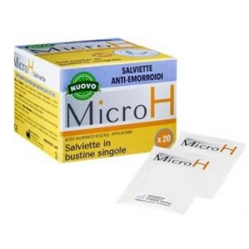 MICRO H SALVIETTE EMORROIDI 20 PEZZI