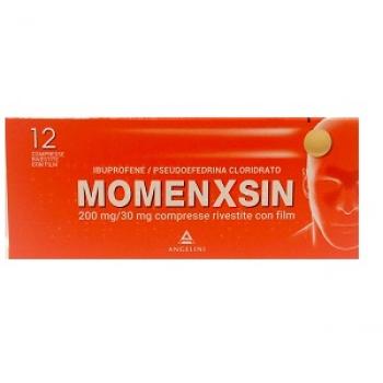MOMENXSIN 12 COMPRESSE 200 MG + 30 MG