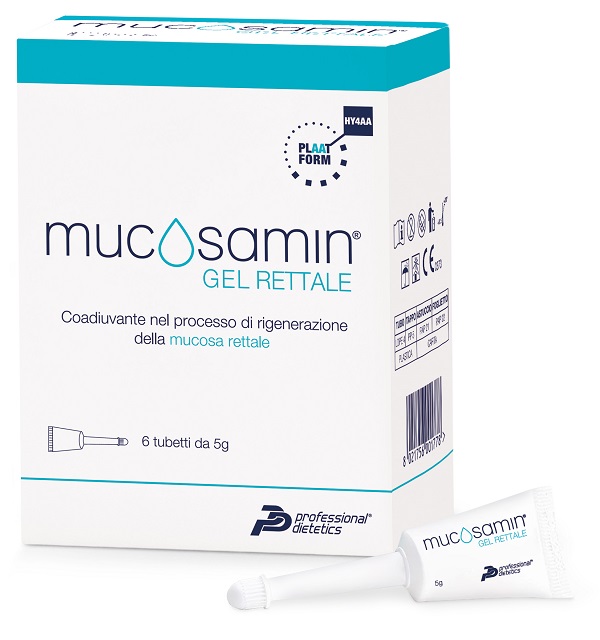 MUCOSAMIN GEL RETTALE 6 Tubetti da 5 gr