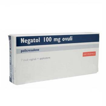 NEGATOL 7 OVULI VAGINALI 0,1G APPLICATORE