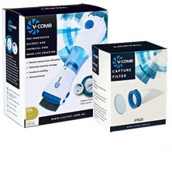 PETTINA ASPIRA ELIMINA PIDOCCHI LICETEC V-COMB