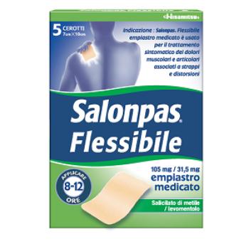 SALONPAS FLESSIBILE 5 CEROTTI 7x10CM
