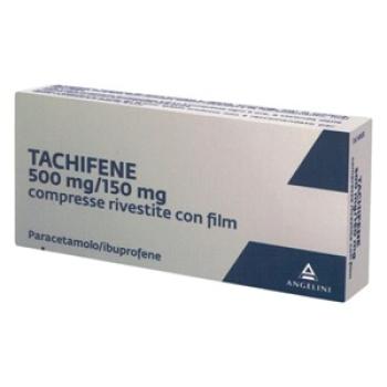 TACHIFENE 16 COMPRESSE RIVESTITE 500 MG + 150 MG
