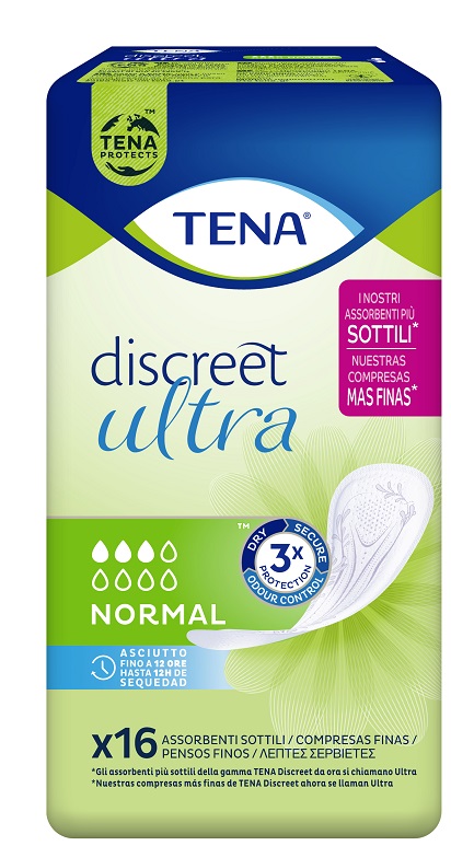 TENA DISCREET ULTRA NORMAL 16 PEZZI