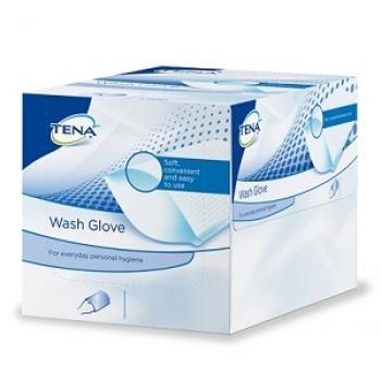 TENA WASH GLOVE 50 PEZZI