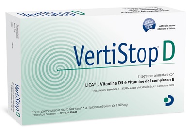 VERTISTOP D 20 COMPRESSE