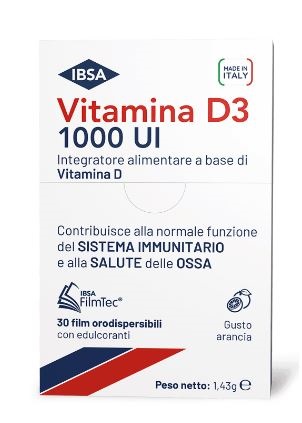 VITAMINA D3 IBSA 1000UI 30 FILM