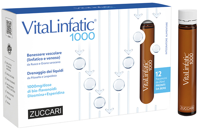 ZUCCARI VITALINFATIC 1000 12 FLACONI 25 ML